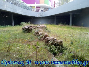 Τμήμα αρχαίων, Κατάλοιπα κτιρίου δημοσίου χαρακτήρα (Κηφισός/Πειραιώς) - Ωρίωνας Μ