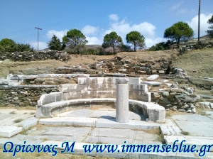 Κρήνη και Λούτρο, Κιόνια - Ωρίωνας Μ