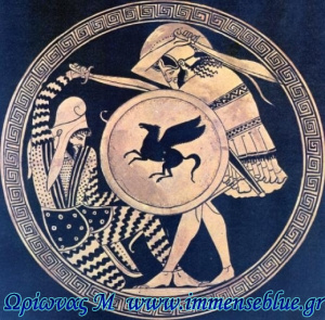 Μονομαχία Έλληνα οπλίτη και Πέρση